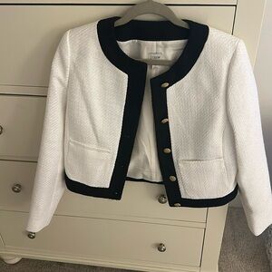 Gorgeous black and white lady jacket